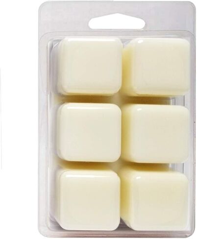 جاردينيا - شمع الصويا الطبيعي المعطر بالكامل - 6 مكعبات صدفي 3.2 أونصة in Kuwait