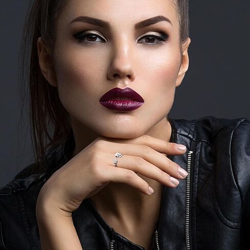 Silver Skull Ring Gothic Skeleton Hand Open Ring for Women Halloween Jewelry for Gift in Saudi Arabia