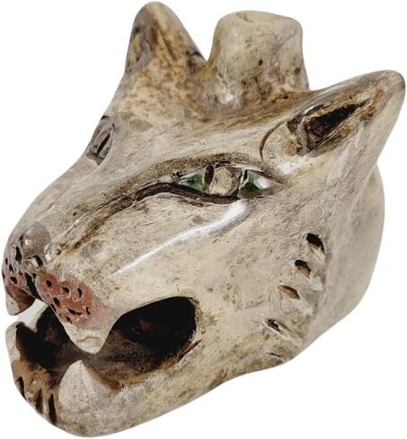 Coyote Howling Whistle, Made Out Of Clay, Handcrafted. (Black) in Saudi Arabia