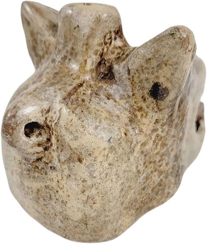 Coyote Howling Whistle, Made Out Of Clay, Handcrafted. (Black) in Saudi Arabia
