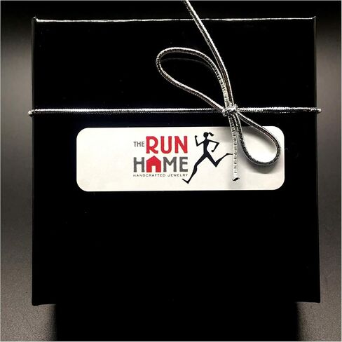 Pewter RUN TRACK 400M Necklace - Pewter Running Shoe Charm, Pewter TRACK Pendant and Pewter 400M Pendant on 18 inch Stainless Steel Cable Chain - All Pewter in Saudi Arabia