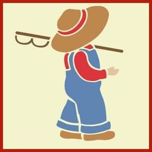 استنسل Sam 2 بشكل عام - رسم طباشير الرصيف للأطفال قابل للغسل، فن بلاستيكي ممتع DIY، قالب مايلر مقطوع بالليزر قابل لإعادة الاستخدام لطلاء ديكور المنزل، الحرف اليدوية - الاستنسل الفني in Saudi Arabia