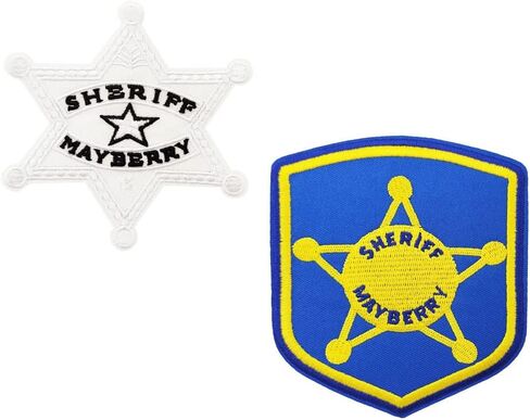 Sheriff Halloween Costume Embroidered iron on Patches in Saudi Arabia