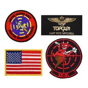 Halloween Costumes New Air Force US Flag Embroidered iron on Patches in Saudi Arabia