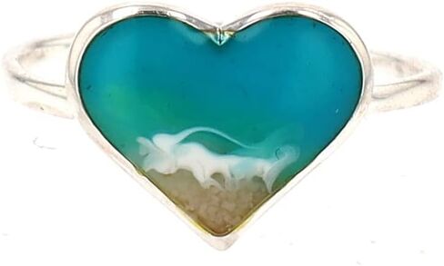 The Shoreline Heart Ring (Sterling Silver) in Saudi Arabia