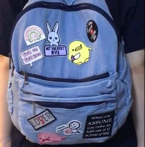 مضحك الأرنب لي الساخرة أبدا ميمي بقع المطرزة الحديد على التصحيح ملصقات الساخرة in Kuwait