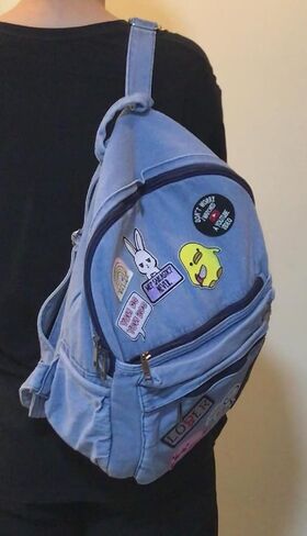 مضحك الأرنب لي الساخرة أبدا ميمي بقع المطرزة الحديد على التصحيح ملصقات الساخرة in Kuwait