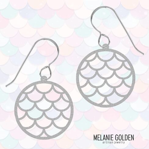 Large Silver Stainless Steel Bohemian Geometric Earrings | Boho Tribal Statement Jewelry for Women (Climbing Vine Earrings) in Kuwait