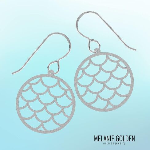 Large Silver Stainless Steel Bohemian Geometric Earrings | Boho Tribal Statement Jewelry for Women (Climbing Vine Earrings) in Kuwait