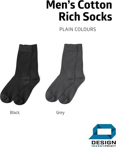 50th Birthday Socks Gift Novelty Keepsake Idea 50 Years Old (Size 7-12) (Grey) in Saudi Arabia