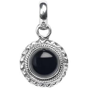 Amethyst Stone Pendant, Handmade 925 Sterling Silver Pendant, Silver Gemstone Pendant, Bohemian Jewelry, Sterling Silver Pendant for Women, Anniversary Gift, Gift for Her