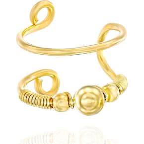 Three Line Ear Cuff With Cubic Zirconia Hoop Cartilage Earring, No Piercing Needed, 14k Gold Filled 1 Micron Plating Adjustable Clip On Wrap, Handmade Boho Trendy Jewelry, Fake Helix Earring For Women