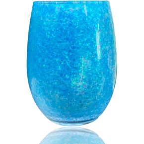 Scented Candle | 17 oz Glitter Jar Candle | Glam Home Decor | All Natural Soy-Coconut Wax Blend (Pink Glitter) (Pink Glitter) in Saudi Arabia
