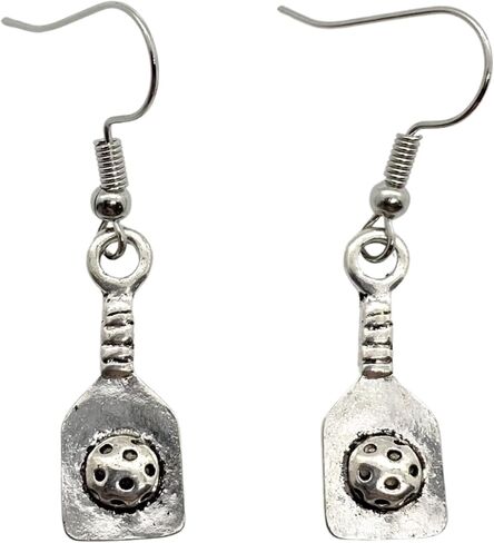 Pickleball Paddle Jewelry for Her - Gift for Pickleball Player - Athletic Earrings in Saudi Arabia