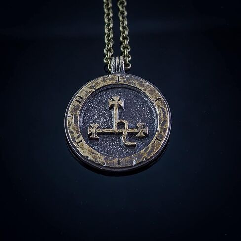 Seal of Lilith brass pendant in Saudi Arabia