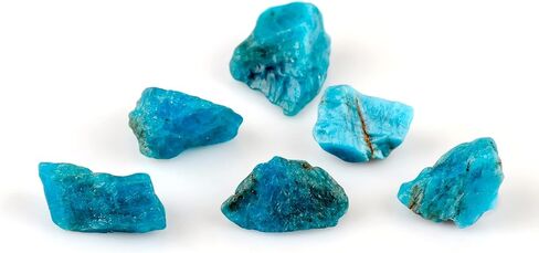 Thecraftman Natural Raw Neon Apatite Stone Rough Crystal Stone for Cabbing, Tumbling, Cutting, Polishing, Wire Wrapping, Gem Mining, Wicca, Reiki and Crystal Healing, 50 Carat Lot in Saudi Arabia