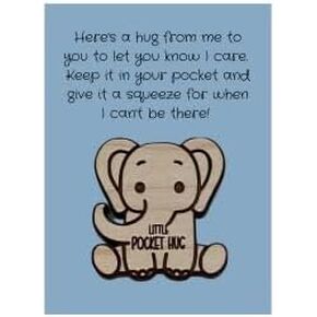 Pocket Hug, Long Distance Relationship, Keepsake, Miss You Gift (Sloth)