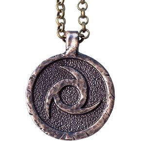 FF XIV All jobs brass pendant - Final FF14 14 FFXIV Fantasy (Astrologian) in Kuwait