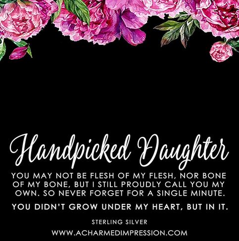 ابنة مختارة بعناية • هدايا مجوهرات للطفل المتبنى • قلادة هدية للابنة • من الأم والأب • تذكار التبني • ذهب عيار 14 قيراط • دوائر أبدية مزدوجة • هدايا غير بيولوجية للأم والأب • نساء بنات in Kuwait