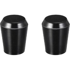 Revolving Handle Grip, 2Pcs M6x20mm Phenolic Tapered Handle Female Thread with Brass Insert Machine Handle for Industry Lathe Milling Replacement Parts