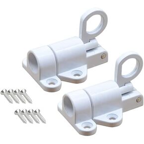 Self-Closing Latch Spring Door Lock Door Latch (Black) (Black) in Saudi Arabia