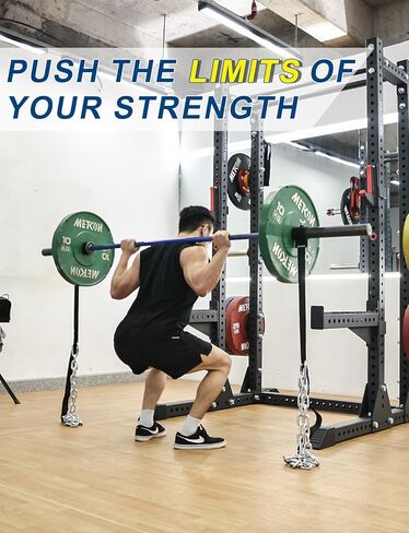 زوج سلاسل رفع الأثقال من فيتارك، سلاسل رفع الأثقال مع الياقات والأشرطة، تدريب القوة على رفع الأثقال، سلاسل رفع الأثقال للمقاومة، سلاسل تمرين فولاذية in Kuwait