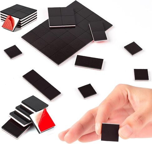 مغناطيسات مع دعامة لاصقة رغوية للأسطح غير المستوية (0.8 × 0.8 بوصة 128 قطعة)، نقاط مربعة مغناطيسية صغيرة للحرف اليدوية، بلاط السيراميك، مغناطيسات ذاتية اللصق للأولاد والبنات in Kuwait