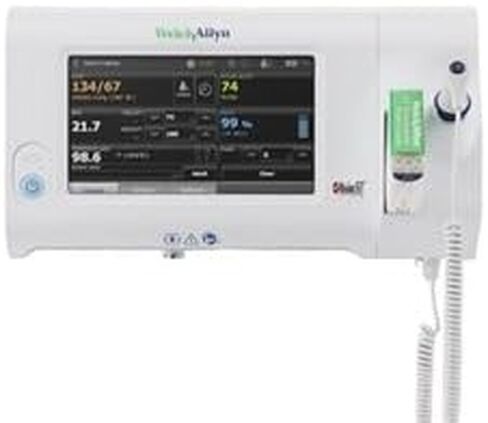 جهاز مراقبة البقعة Connex Spot Monitor من Welch Allyn 71XX-B المزود بتقنية SureBP غير الجراحية لضغط الدم، الطراز الأساسي in Kuwait