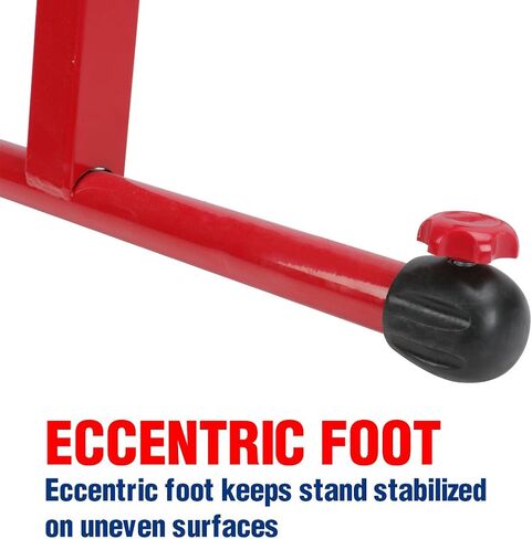 WORKPRO Folding Roller Stand Height Adjustable, Heavy Duty 250 LB Load Capacity, Outfeed Woodworking in Saudi Arabia