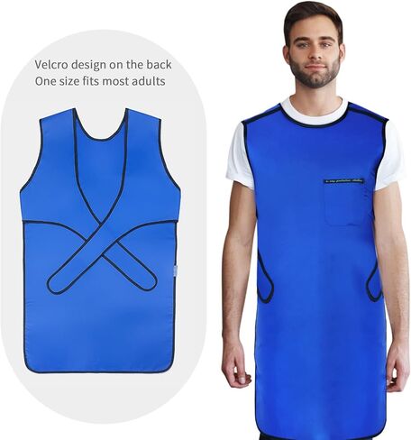 ANNWAH 0.35mmPb X-Ray Apron,Lightweight X-Ray Shield Apron for Adult,Dental Lead Apron in Kuwait