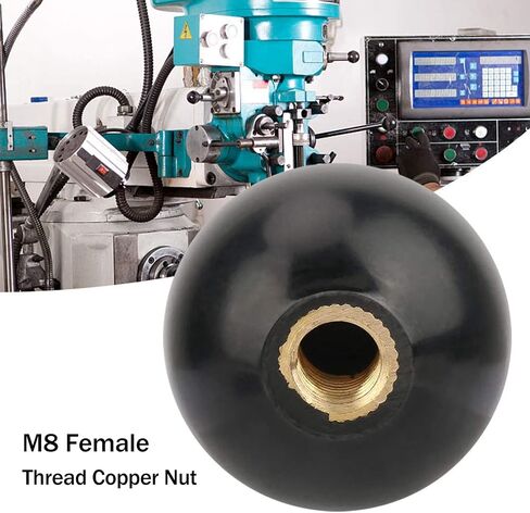 5Pcs Ball Lever Knob, Bakelite Ball Lever Knobs, M8 Female Thread Machine Handle 32mm Diameter Round Handle Ball Knob for Machine Tools in Saudi Arabia