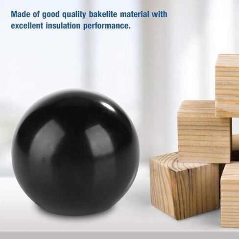 5Pcs Ball Lever Knob, Bakelite Ball Lever Knobs, M8 Female Thread Machine Handle 32mm Diameter Round Handle Ball Knob for Machine Tools in Saudi Arabia