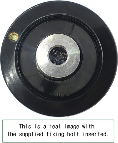 قطر 100 ملم 4 انش مقاس S - اقل من 1/2 انش لكل عمود [صنع في كوريا] عجلة يد مثالية مع مقبض مقبض من الالومنيوم مجموعة براغي (مجموعة من 1 قطعة) الة لطحن المنشار المنشاري in Kuwait