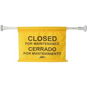 Janico 1076 مغلق من أجل شارة السلامة للصيانة، ويمتد حتى 132.08 سم، باللونين، الأصفر in Kuwait