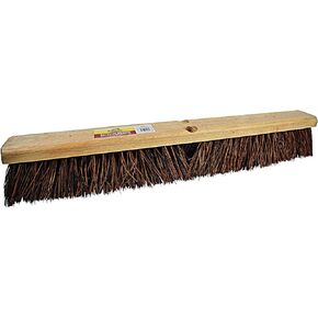 شعيرات 4224 رأس مكنسة دفع 24 بوصة للاستخدام الداخلي والخارجي، التجاري أو السكني مع شعيرات صلبة للأعمال الشاقة على الخرسانة أو الفناء أو المرآب أو الحجر أو أي تنظيف شديد التحمل in Kuwait