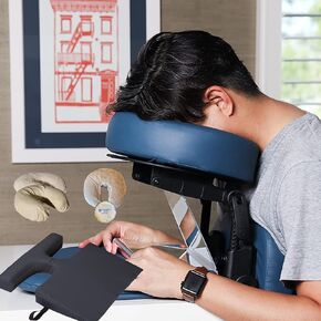 Complete Face Down Equipment Eye Surgery Face Down Support System +Mirror +Ice Pack +Covers Macular Hole Retinal Detachment Vitrectomy (Kit 1 with Disposable Cover)