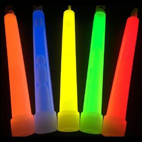 25 Pk 6" Red Industrial Grade Bulk Glow Sticks in Saudi Arabia