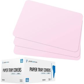 PlastCare USA Blue Disposable Tray Liners, Sanitary Covers for Size B Dental, Surgical, Medical Tray, Tattoo Table Station, Aesthetician Supplies, Single Use Paper Sheets 8.5" x 12.25", 1000 Pack