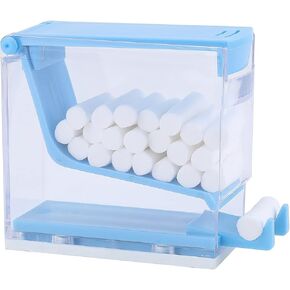 Dental Cotton Roll Dispenser Holder Organizer Hygienic Cotton Roll Divider Professional Clinic Home Use Transparent Press Type in Kuwait