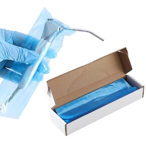 JMU Dental Air Water Syringe Sleeves with Precut Opening, Disposable Clear Plastic Protective Barrier, 2.5" x 10", 36 Boxes, Box of 500 pcs in Saudi Arabia