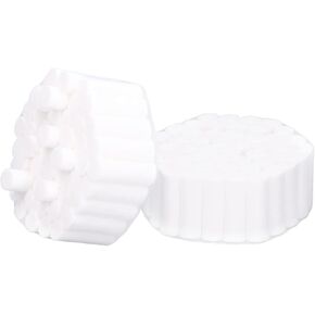Luqeeg Nasal Nose Stopper - Dental Cotton Rolls - 100% High Absorbent Rolled Cotton for Mouth and Nose - 100 Pack in Kuwait
