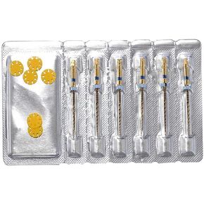 Endodontic Dental Endo Files Rotary NITI Controlled Memory Files X-Pro Gold Taper Tips F1/F2 /F3 /SX /S1 /S2 (F1 25MM)