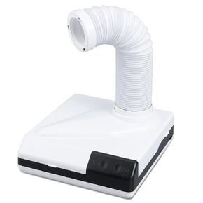 ANNWAH Nail Dust Collector - Dental Model Polishing Dust Suction Extractor with Fan and LED Dual Function for Nail Grinding Polishing in Kuwait