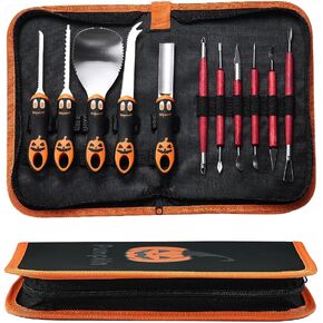 WeKit Pumpkin Carving Kit for Adults & Kids with Professional Detail Sculpting Tools11 PCS in Saudi Arabia