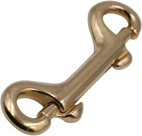 Mikikit مزدوجة نهاية الترباس المفاجئة مزدوجة نهاية الترباس السنانير المفاجئة: 4 قطع النحاس جراد البحر المشبك البيضاوي قطب الزناد كليب السنانير العين الترباس المفاجئة مقاطع معدنية للغوص، مقود الكلب، مفتاح سلسلة الترباس المفاجئة السنانير in Kuwait