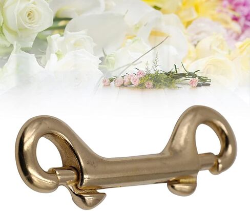 Mikikit مزدوجة نهاية الترباس المفاجئة مزدوجة نهاية الترباس السنانير المفاجئة: 4 قطع النحاس جراد البحر المشبك البيضاوي قطب الزناد كليب السنانير العين الترباس المفاجئة مقاطع معدنية للغوص، مقود الكلب، مفتاح سلسلة الترباس المفاجئة السنانير in Kuwait