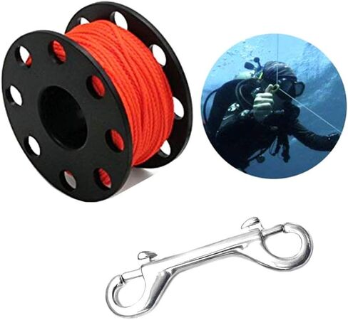 JCPLYNN Stainless Steel 316 Marine Grade Double End Bolt, Double Ended Snap Hook, Snap Bolt Trigger Chain Clip, 3",3-1/2", 4", 4-1/2", Pack of 3/5 (3Pcs 4-1/2''(115mm)) in Kuwait