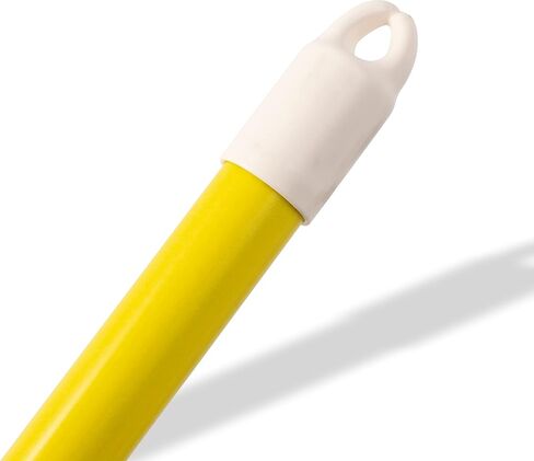 مقبض مكنسة من الألياف الزجاجية من سبارتا 4022004، مقبض ممسحة، مقبض بديل مع طرف ملولب Acme للتنظيف التجاري، 60 بوصة، أصفر in Kuwait