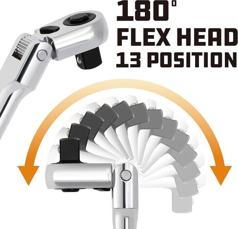 powerbuilt 649969 3/8 " Dr. Pro مع Contour بسقاطة ، عبوة واحدة in Saudi Arabia