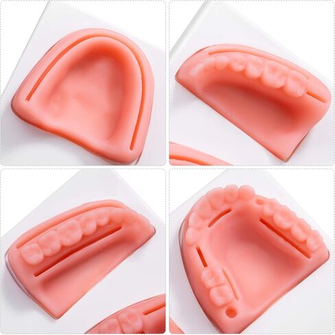 مجموعة تدريب خياطة الأسنان Ultrassist، مجموعة أدوات تدريب خياطة الأسنان لقطع اللثة وخياطة اللثة، أفضل وسادات تدريب خياطة الأسنان لطلاب مدرسة طب الأسنان (استخدام التدريب فقط) in Kuwait